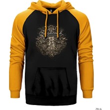 Z zepplin Nightwish Endless Form Sarı Renk Reglan Kol Kapşonlu Sweatshirt