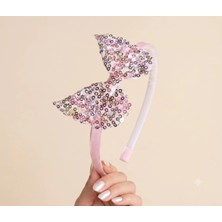 Cherry Lemon Kız Çocuk Simli ve Pullu Kanatlı Taç
