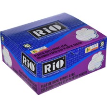 Rio Pvc Kaplı Renkli Ataç 28MM (24'li Paket)