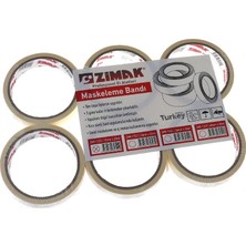 Zimak Maskeleme Bandı 18*20MT (12'li Paket)