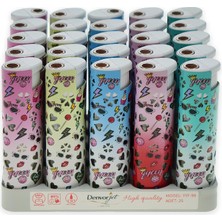 Denvor Jet Işıklı Metal Çakmak Yyf-99 (25'li Paket)