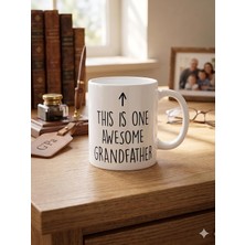 Toyigoo This Is One Awesome Grandfather Kupa - Harika Büyükbaba Seramik Bardak Hediyesi 325ML