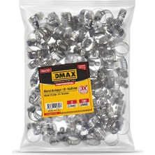 Dmax Hortum Kelepçesi 10-16*8mm DMX2301 (100'LI Paket)
