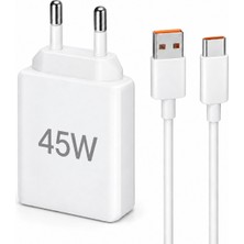 Tactech Xiaomi Mi 8 Lite / Mi 8 Pro / Mi 9 / Mi 9 Se Uyumlu 45 Watt Turbo Şarj Aleti