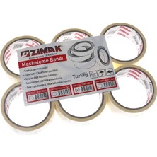 Zimak Maskeleme Bandı 36*20MT (6'li Paket)