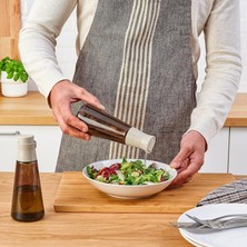Toyigoo Yağdanlık Cam 19 cm Kahverengi-Amber Renk 19 Cm, 1 Parça