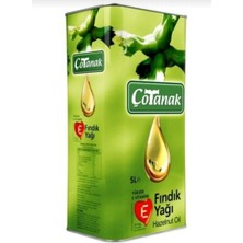 Çotanak Fındık Yağı Teneke 5 Lt
