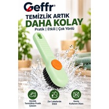 Geffr Cleanpro Deterjan Hazneli Çok Amaçlı Temizlik Fırçası – Ayakkabı, Mutfak, Banyo ve Fayans Temizleme Fırçası