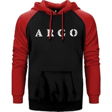 Z zepplin Gazapizm Argo Kırmızı Renk Reglan Kol Kapşonlu Sweatshirt