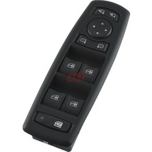 Mcar Cam Acma Kapama Anahtarı Fluence 09> Megane Iıı 09> (13 Pin Tek Soket) - Kraw AN-730