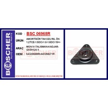 Bescher Amortısor Takozu On Sag Sol Nıssan Qashqaı Iı 13> Renault Megane Iv Kadjar Talısman 1.2 Tce 1.5 Dcı 1.6 Dcı 15>