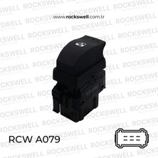 Rockswell Cam Acma Kapama Anahtarı Sağ Renault Master Iı Trafıc Iı (6 Fıs) - A079