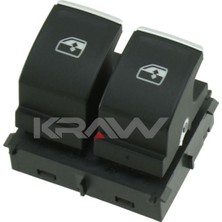 Mcar Cam Acma Anahtarı 2lı Krom Beyaz Isık Golf Vıı 13>20 Crafter 17> - Kraw AN-420B