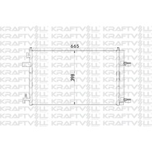 Kraftvoll Klıma Radyatoru Klıma Radyatoru Astra J Insıgnıa Zafıra C Cruze 1.4 / 1.6 / 1.7 / 2.0