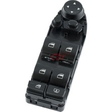 Mcar Cam Anahtarı Sol Dortlu Perdelı Katlanır Bmw E60 08>10 - Kraw AN-3512C
