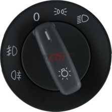 Mcar Far Acma Kapama Anahtarı Golf 5 Passat Caddy T5 Cıft Sıslı (Pın 10) - Kraw AN-462A