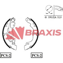 Braxis Braxıs Arka Fren Balatası Pabuc Palıo 1.4 1.6 96>