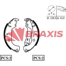 Braxis Braxıs Arka Fren Balatası Pabuc Marea Albea Palıo Weekend 1.2 / 1.4 / 1.6 / 1.9 96>