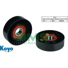 Bms Alternator Gergı Rulmanı 17×70X20.5 6203 / 14 Plastık (Plastıc) Ford Focus 2.5 Chevrolet Camaroad.