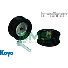 Bms Alternator Gergı Rulmanı 8×65 / 69×26 Plastık (Plastıc Cıtroën Jumper Fıat Ducato Peugeot Boxer Fordad.