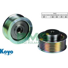 Bms Alternator Gergı Rulmanı 10×60 / 65×26 / 36 6 Pk Demır (Iron) Suzukı Grand Vıtara 2.0 Hdı - 182AD.