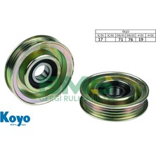 Bms Alternator Gergı Rulmanı (17X76X17) Accord Vıı Cıvıc Iv / V Hr V - 044AD.