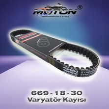 Moton 669X18X30 V Kayışı - Kuba Blueberry, Trendy, Mondial Revival 50CC Scooter Cvt Tahrik Kayışı