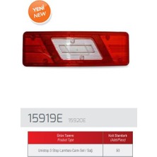 Farba Stop Lambası Camı Sağ Bağlantı Vıdalı Transıt Pıck Up 15> - 15920EAD.