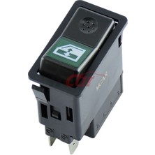 Mcar - Ağır Vasıta Cam Acma Kapama Anahtarı (Sağ) - Ford Cargo / 1838-2532-4136 - Kraw AN-5301