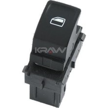 Mcar Cam Acma Kapama Anahtarı Sağ Ön ve Arkalar Beyaz Isık Teklı Crafter Golf Vıı - Kraw AN-417