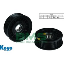 Bms Alternator Gergı Rulmanı 17×76 / 80×26 6 Pk Plastık (Plastıc) Ford Fıesta Iv - 267AD.