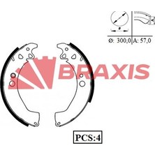 Braxis Braxıs Arka Fren Pabuclu Balata Karsan J9