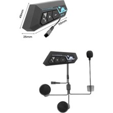 Str Store Yeni Nesil Dinleme ve Konuşma Özellikli Intercom Kask Kulaklığı 5.0 Bluetooth