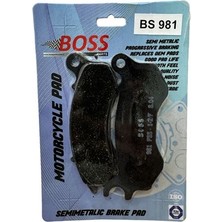 Boss Fren Balatası Motosıklet Ön Kanunı Matı (125) 20>24 / Kanunı Seha (125) 20>24 / Kanunı Seha (150)TK.