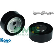 Bms Alternator Gergı Rulmanı P206 P306 P304 P406 P605 P607 Expert Partner Berlıngo Jumpy Scudo 1.9d 94>ad.