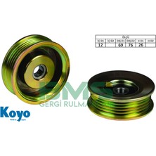 Bms Alternator Gergı Rulmanı (12X76 / 69×26) Corolla 1.3 - 171AD.