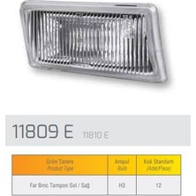 Farba Sis Lambası Sağ Profosyonel Bmc Levend - 11810EAD.