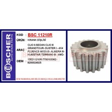 Bescher Krank Dıslısı 65BG Kamasız Clıo Iı Iıı Kangoo Megane Iı Laguna 1.4 1.6 16V K4M