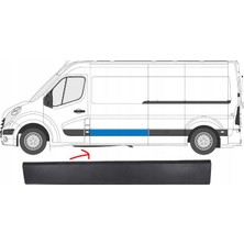 Root Sol Yan Sürgülü Kapı Bandı Renault Master Iıı 2010 ve Sonrası Uzun
