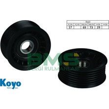 Bms Alternator Gergı Rulmanı 17×69 / 73×29 6203 Plastık (Plastıc) Audı Q7 3.6fsı Porsche Cayanne 3.6AD.
