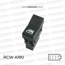 Rockswell Cam Acma Anahtarı (Sağ Kapı) - Ford Cargo / 1838-2532-4136 - A0190