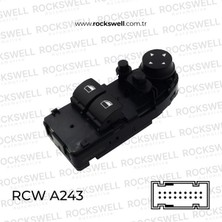 Rockswell Cam Nahtarı Bmw E92 E87 E81 E82 Sol Ikılı Ayna Katlamalı - A243