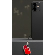 Seard Miyuki Boncuk El Yapımı Kalp Telefon Çarmı - Charm 3