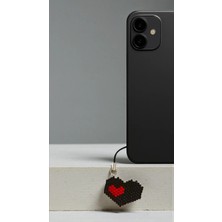 Seard Miyuki Boncuk El Yapımı Kalp Telefon Çarmı - Charm 1