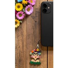 Seard Miyuki Boncuk El Yapımı Frida Kahlo Telefon Çarmı - Charm