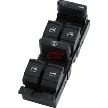 Mcar Cam Acma Kapama Anahtarı Surucu Tarafı Dortlu Golf Iv Bora Passat B5 96>06 - Kraw AN-412