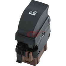 Mcar Cam Acma Kapama Anahtarı Sağ Renault Master Iı Trafıc Iı (6 Fıs) - Kraw AN-715