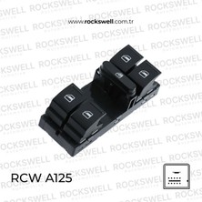 Rockswell Cam Acma Kapama Anahtarı Surucu Tarafı Dortlu Golf V Vı Polo Passat / cc Tıguan - A125