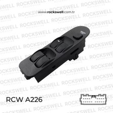Rockswell Cam Acma Kapama Anahtarı Ön Sol Mıtsubıshı Carısma 95-> (Dortlu) - A226