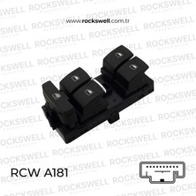 Rockswell Cam Acma Kapama Anahtarı 4lu Krom Kırmızı Isık Arona Ateca Ibıza Polo A1 18>> Leon - A181